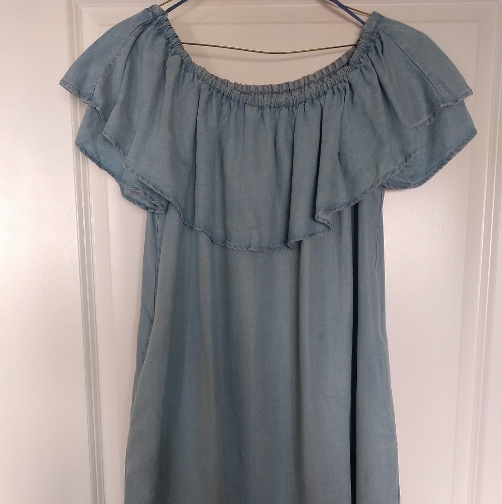 Zara Off the Shoulders Dress